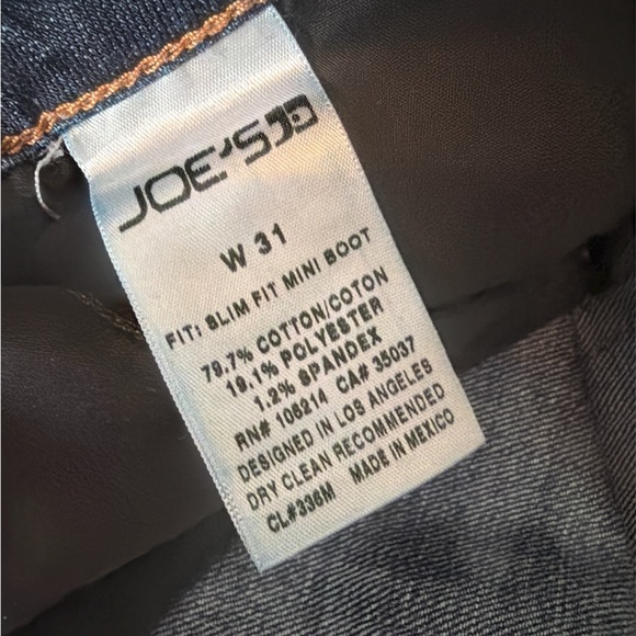 JOES JEANS Slim fit mini bootcut jeans women’s size 31 - Picture 6 of 6